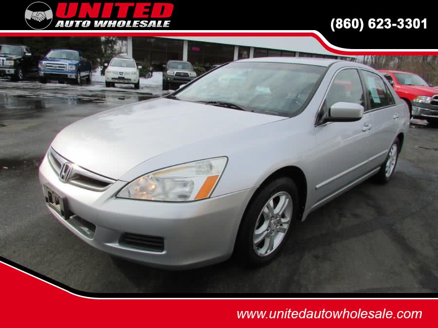 2007 Honda Accord Sdn 4dr I4 AT EX-L, available for sale in East Windsor, Connecticut | United Auto Sales of E Windsor, Inc. East Windsor, Connecticut 2007 Honda Accord Sdn 4dr I4 AT EX-L, available for sale in East Windsor, Connecticut | United Auto Sales of E Windsor, Inc. East Windsor, Connecticut