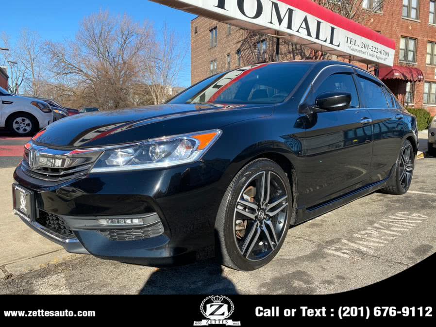 2017 Honda Accord Sedan Sport CVT, available for sale in Jersey City, New Jersey | Zettes Auto Mall. Jersey City, New Jersey
