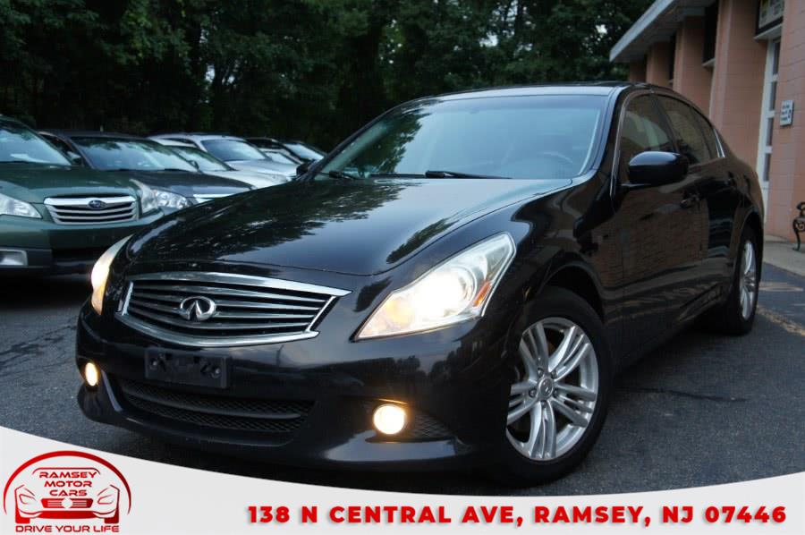 2010 Infiniti G37 Sedan 4dr x AWD, available for sale in Ramsey, New Jersey | Ramsey Motor Cars Inc. Ramsey, New Jersey