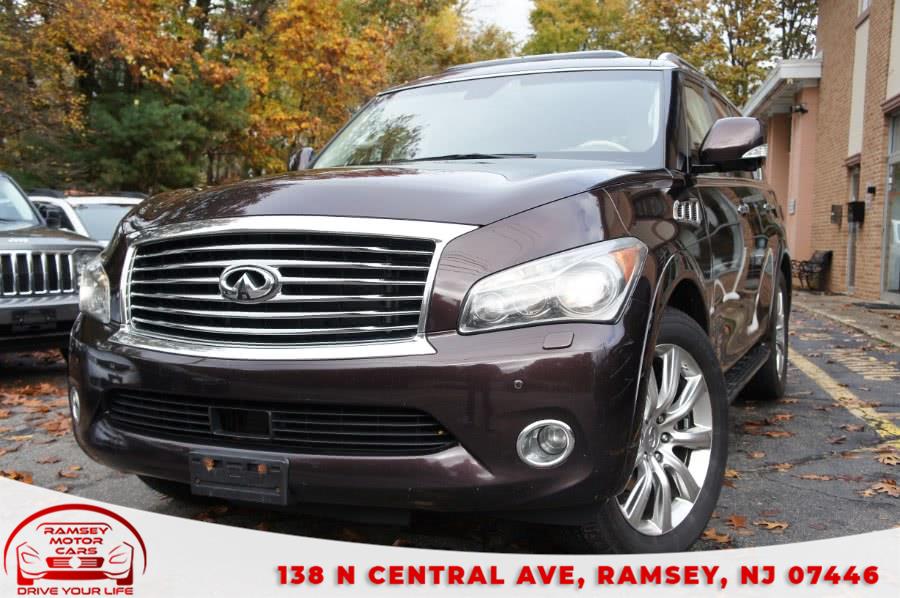 2012 INFINITI QX56 4WD 4dr 7-passenger, available for sale in Ramsey, New Jersey | Ramsey Motor Cars Inc. Ramsey, New Jersey