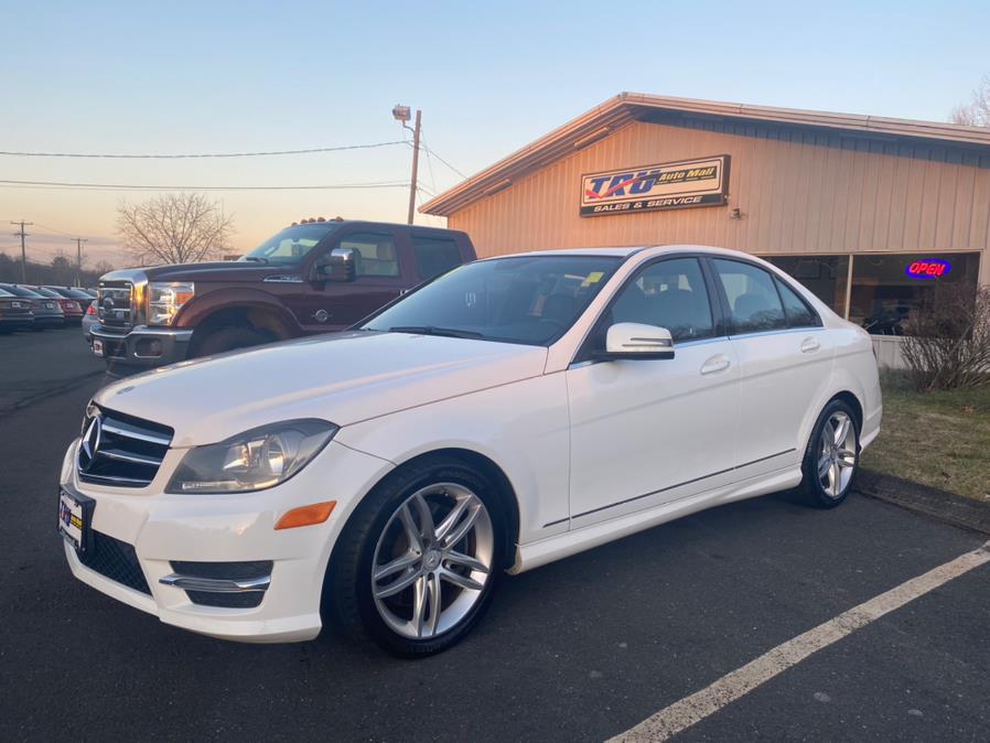 White All Wheel Drive Mercedes Benz C Class Berlin Ct Tru Auto Mall