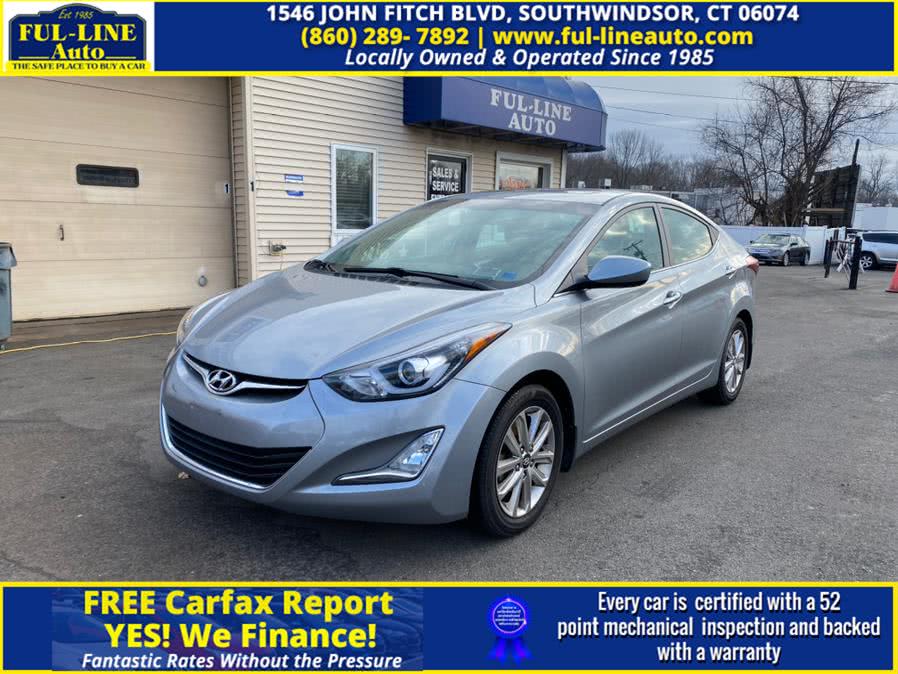2015 Hyundai Elantra 4dr Sdn Auto Limited (Alabama Plant), available for sale in South Windsor , Connecticut | Ful-line Auto LLC. South Windsor , Connecticut
