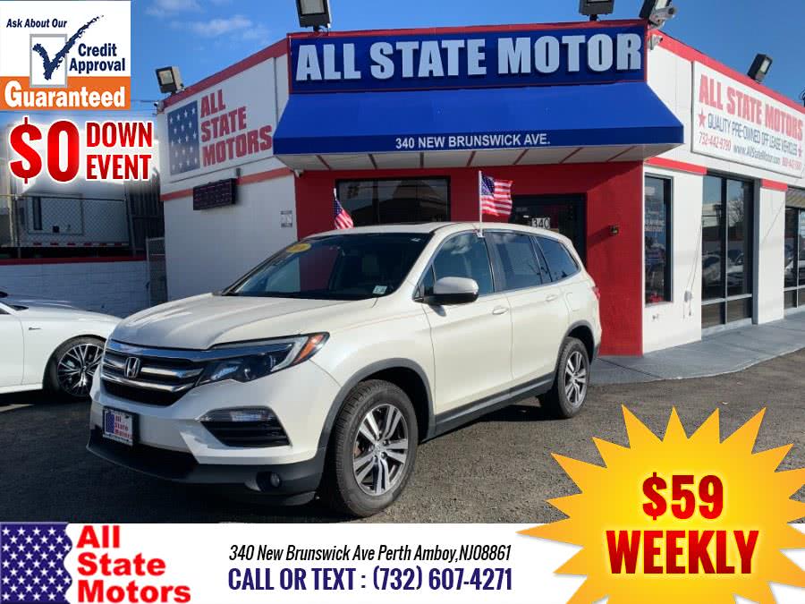 2016 Honda Pilot AWD 4dr EX-L, available for sale in Perth Amboy, New Jersey | All State Motor Inc. Perth Amboy, New Jersey