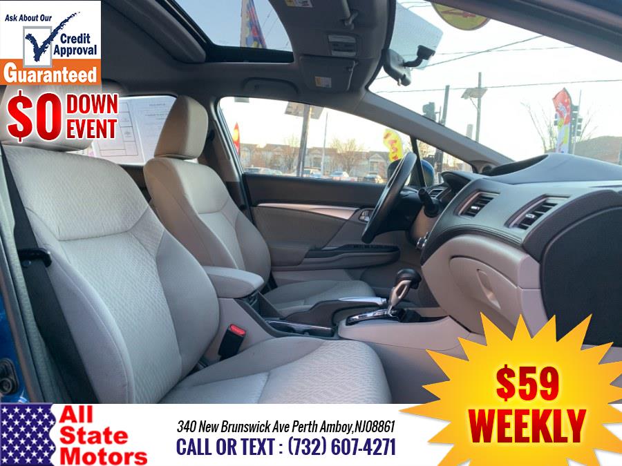 2014 Honda Civic Sedan 4dr CVT EX, available for sale in Perth Amboy, New Jersey | All State Motor Inc. Perth Amboy, New Jersey 2014 Honda Civic Sedan 4dr CVT EX, available for sale in Perth Amboy, New Jersey | All State Motor Inc. Perth Amboy, New Jersey