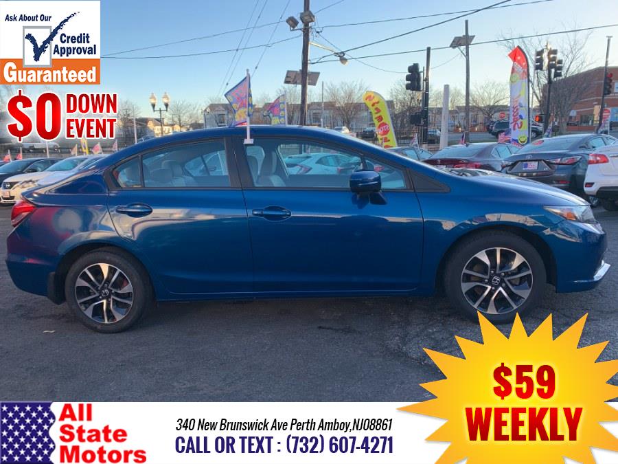 2014 Honda Civic Sedan 4dr CVT EX, available for sale in Perth Amboy, New Jersey | All State Motor Inc. Perth Amboy, New Jersey 2014 Honda Civic Sedan 4dr CVT EX, available for sale in Perth Amboy, New Jersey | All State Motor Inc. Perth Amboy, New Jersey