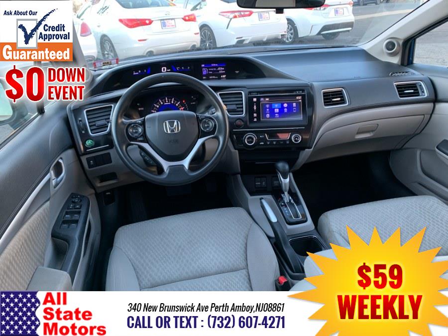 2014 Honda Civic Sedan 4dr CVT EX, available for sale in Perth Amboy, New Jersey | All State Motor Inc. Perth Amboy, New Jersey 2014 Honda Civic Sedan 4dr CVT EX, available for sale in Perth Amboy, New Jersey | All State Motor Inc. Perth Amboy, New Jersey