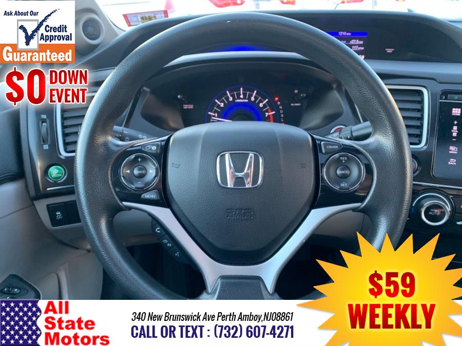 2014 Honda Civic Sedan 4dr CVT EX, available for sale in Perth Amboy, New Jersey | All State Motor Inc. Perth Amboy, New Jersey 2014 Honda Civic Sedan 4dr CVT EX, available for sale in Perth Amboy, New Jersey | All State Motor Inc. Perth Amboy, New Jersey