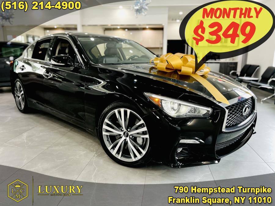2018 INFINITI Q50 3.0t SPORT, available for sale in Franklin Square, New York | Luxury Motor Club. Franklin Square, New York
