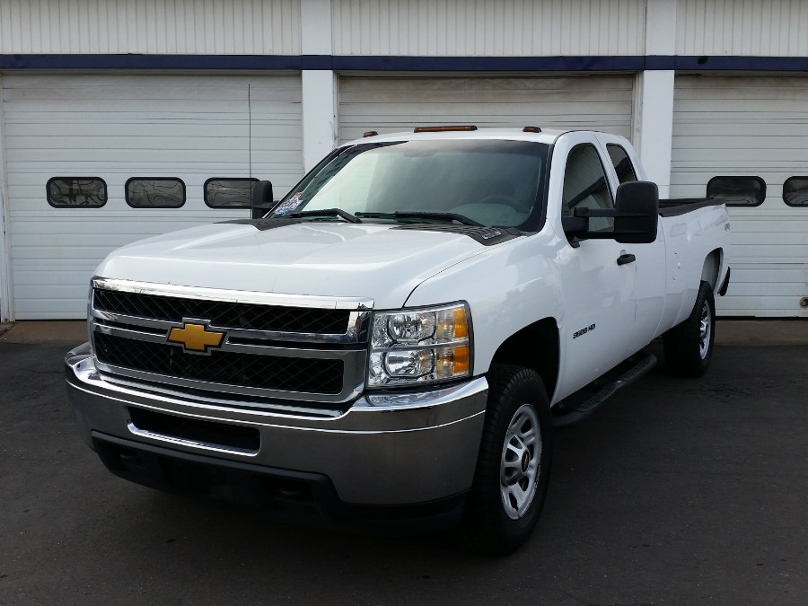 2013 Chevrolet Silverado 3500HD 4WD Ext Cab 158.2" Work Truck, available for sale in Berlin, Connecticut | Action Automotive. Berlin, Connecticut