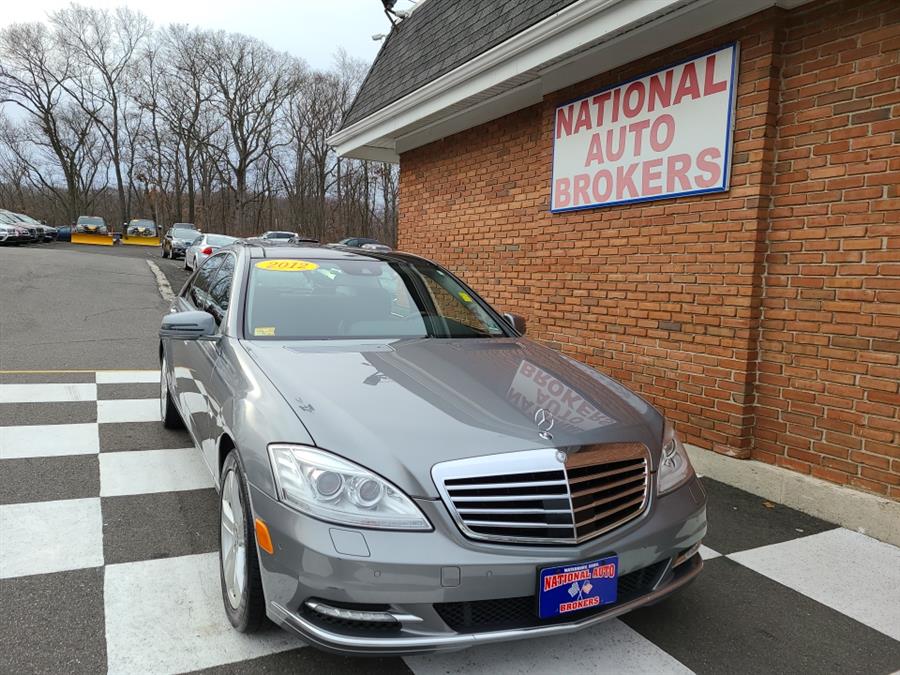 2012 Mercedes-Benz S-Class 4dr Sdn S550 4MATIC, available for sale in Waterbury, Connecticut | National Auto Brokers, Inc.. Waterbury, Connecticut