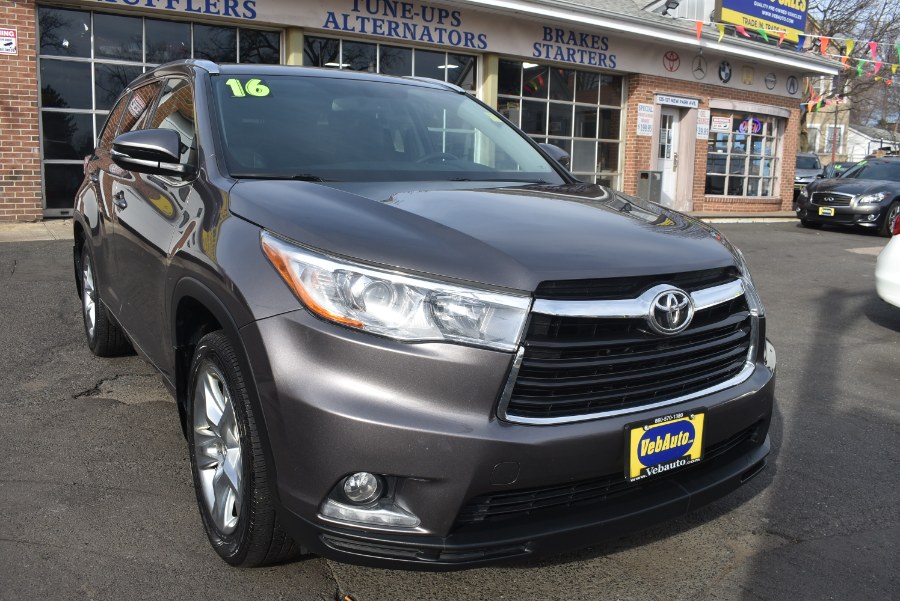 Used Toyota Highlander AWD 4dr V6 Limited (Natl) 2016 | VEB Auto Sales. Hartford, Connecticut Used Toyota Highlander AWD 4dr V6 Limited (Natl) 2016 | VEB Auto Sales. Hartford, Connecticut