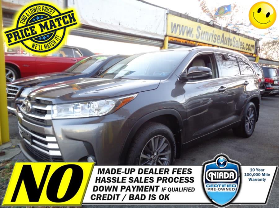 2019 Toyota Highlander XLE V6 AWD (Natl), available for sale in Rosedale, New York | Sunrise Auto Sales. Rosedale, New York