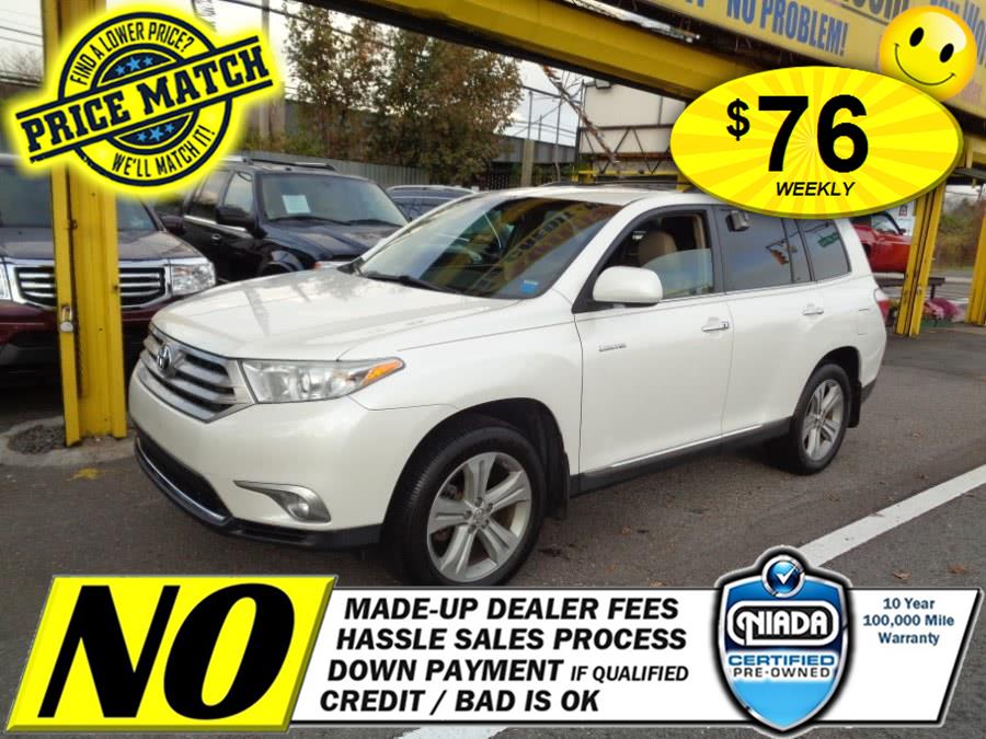 2013 Toyota Highlander 4WD 4dr V6  Limited (Natl), available for sale in Rosedale, New York | Sunrise Auto Sales. Rosedale, New York