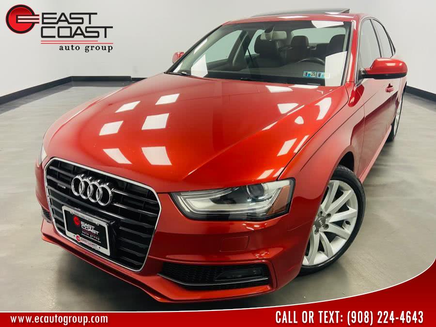 2014 Audi A4 4dr Sdn Auto quattro 2.0T Premium, available for sale in Linden, New Jersey | East Coast Auto Group. Linden, New Jersey