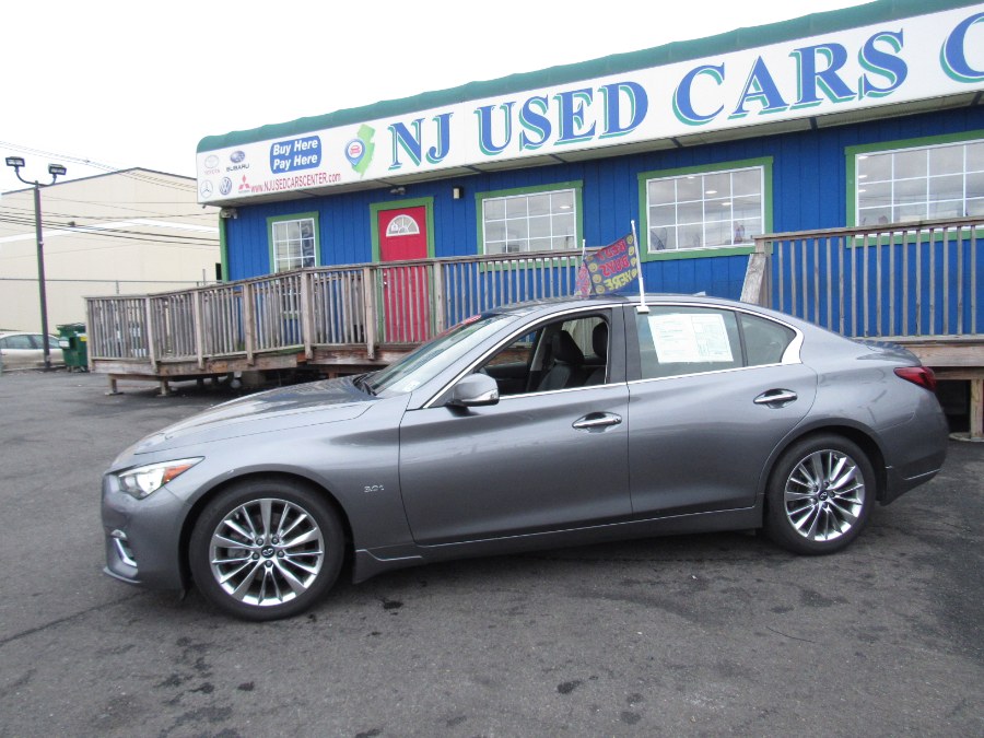 Used INFINITI Q50 3.0t LUXE AWD 2018 | NJ Used Cars Center. Irvington, New Jersey Used INFINITI Q50 3.0t LUXE AWD 2018 | NJ Used Cars Center. Irvington, New Jersey