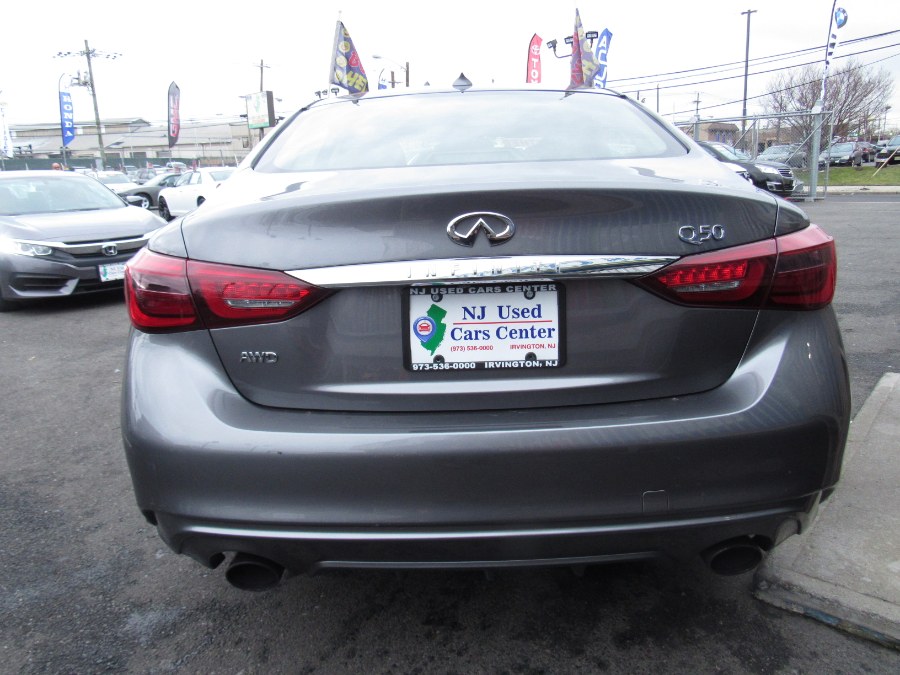 Used INFINITI Q50 3.0t LUXE AWD 2018 | NJ Used Cars Center. Irvington, New Jersey Used INFINITI Q50 3.0t LUXE AWD 2018 | NJ Used Cars Center. Irvington, New Jersey