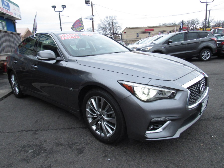 Used INFINITI Q50 3.0t LUXE AWD 2018 | NJ Used Cars Center. Irvington, New Jersey Used INFINITI Q50 3.0t LUXE AWD 2018 | NJ Used Cars Center. Irvington, New Jersey