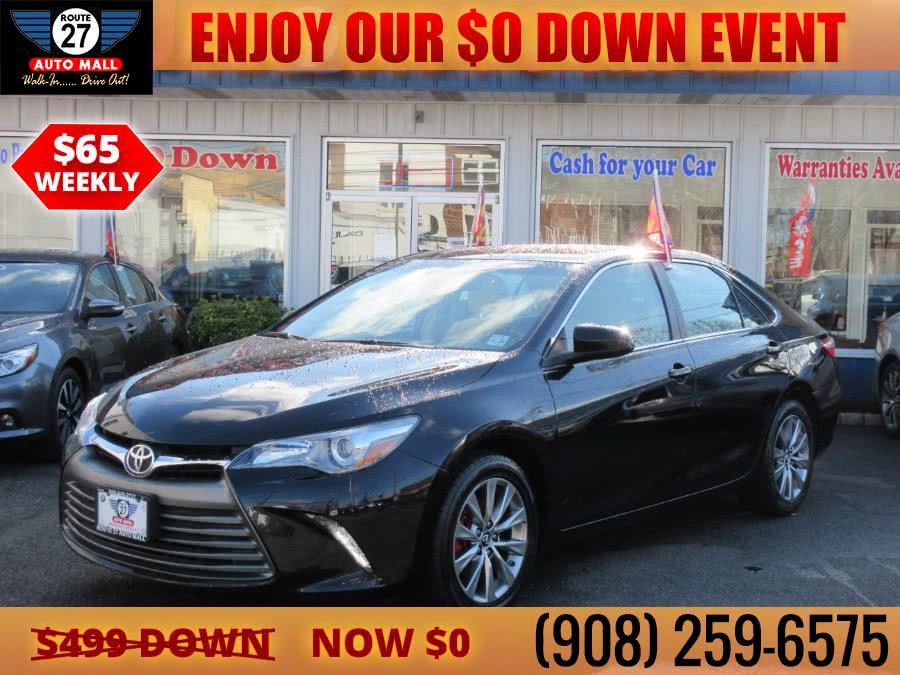 2016 Toyota Camry 4dr Sdn I4 Auto XLE (Natl), available for sale in Linden, New Jersey | Route 27 Auto Mall. Linden, New Jersey 2016 Toyota Camry 4dr Sdn I4 Auto XLE (Natl), available for sale in Linden, New Jersey | Route 27 Auto Mall. Linden, New Jersey