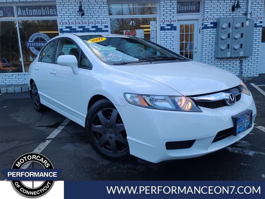 2009 Honda Civic Sdn 4dr Auto LX, available for sale in Wilton, Connecticut | Performance Motor Cars Of Connecticut LLC. Wilton, Connecticut
