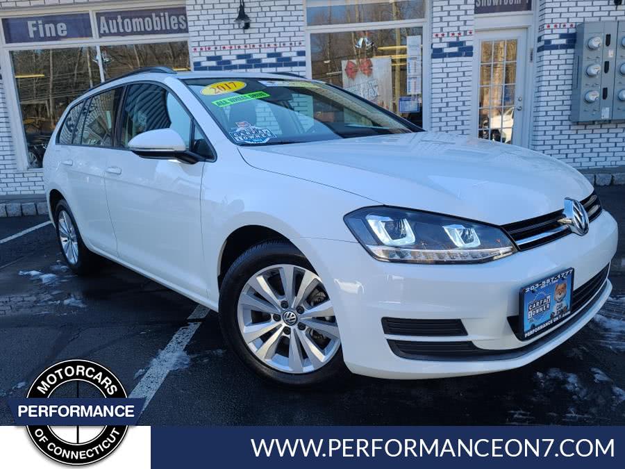 2017 Volkswagen Golf SportWagen 1.8T S Auto 4MOTION, available for sale in Wilton, Connecticut | Performance Motor Cars Of Connecticut LLC. Wilton, Connecticut