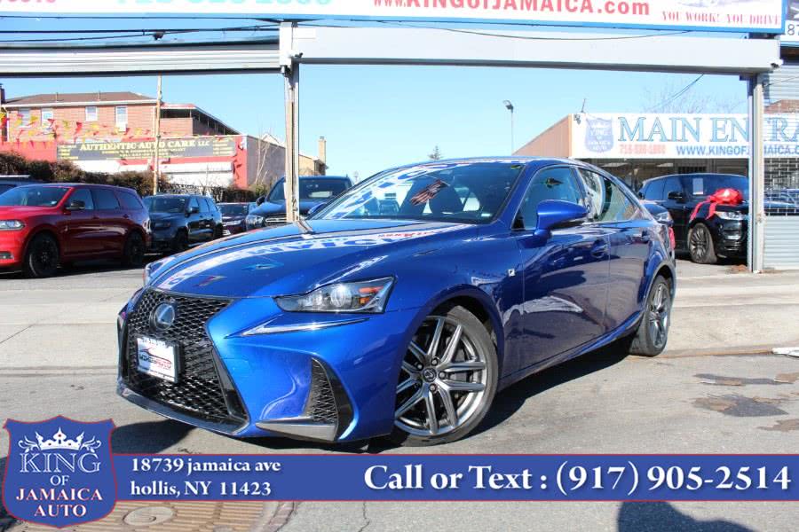 2017 Lexus IS IS Turbo F Sport RWD, available for sale in Hollis, New York | King of Jamaica Auto Inc. Hollis, New York