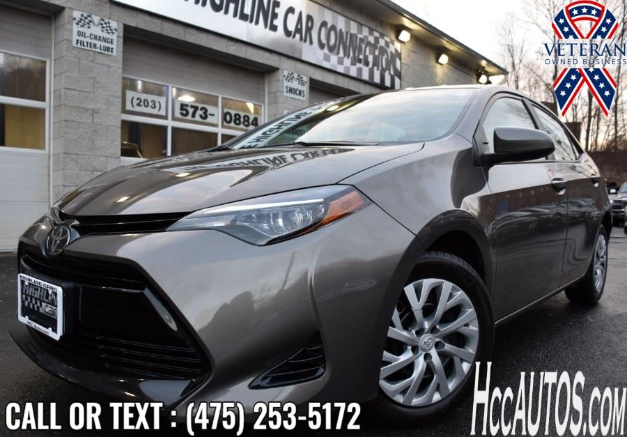 2018 Toyota Corolla LE CVT, available for sale in Waterbury, Connecticut | Highline Car Connection. Waterbury, Connecticut