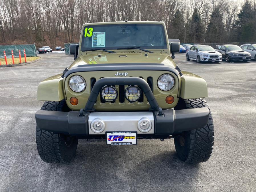 2013 Jeep Wrangler Unlimited 4WD 4dr Sahara, available for sale in Berlin, Connecticut | Tru Auto Mall. Berlin, Connecticut 2013 Jeep Wrangler Unlimited 4WD 4dr Sahara, available for sale in Berlin, Connecticut | Tru Auto Mall. Berlin, Connecticut