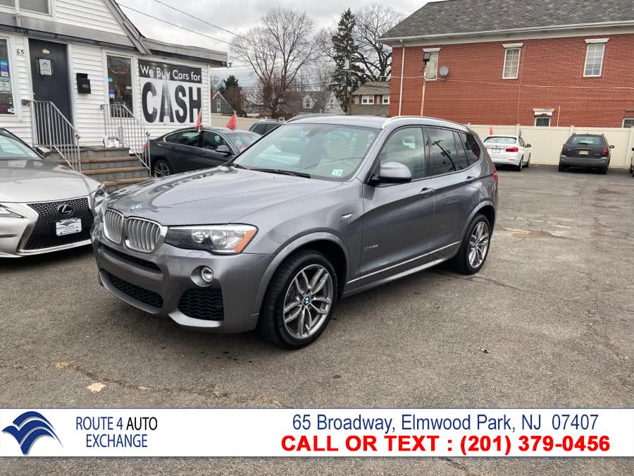 Used BMW X3 AWD 4dr xDrive28i 2016 | Route 4 Auto Exchange. Elmwood Park, New Jersey Used BMW X3 AWD 4dr xDrive28i 2016 | Route 4 Auto Exchange. Elmwood Park, New Jersey