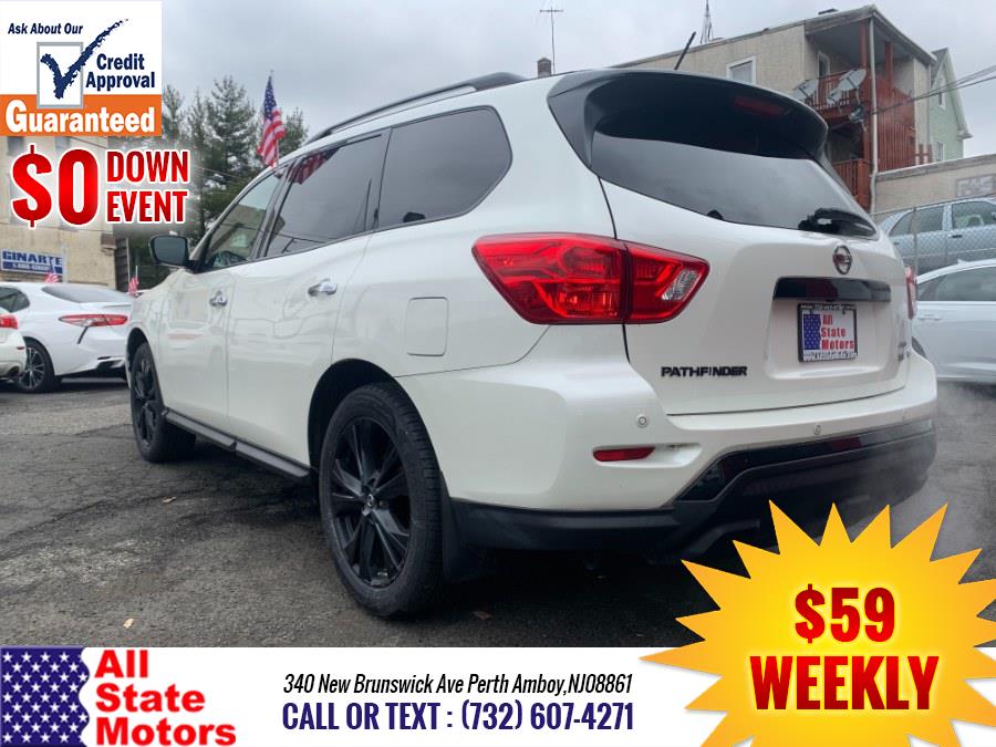2018 Nissan Pathfinder 4x4 SL, available for sale in Perth Amboy, New Jersey | All State Motor Inc. Perth Amboy, New Jersey 2018 Nissan Pathfinder 4x4 SL, available for sale in Perth Amboy, New Jersey | All State Motor Inc. Perth Amboy, New Jersey