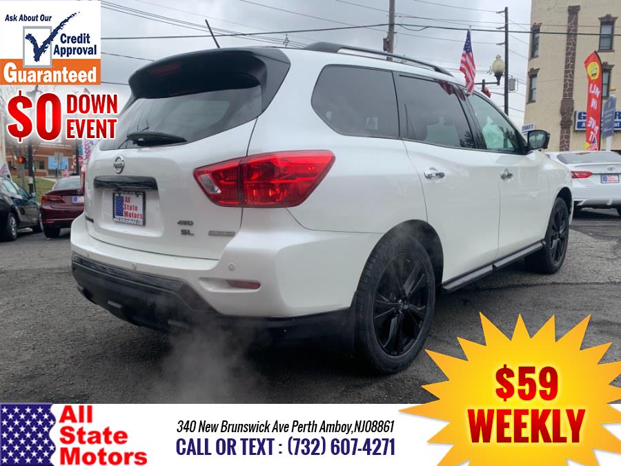 2018 Nissan Pathfinder 4x4 SL, available for sale in Perth Amboy, New Jersey | All State Motor Inc. Perth Amboy, New Jersey 2018 Nissan Pathfinder 4x4 SL, available for sale in Perth Amboy, New Jersey | All State Motor Inc. Perth Amboy, New Jersey