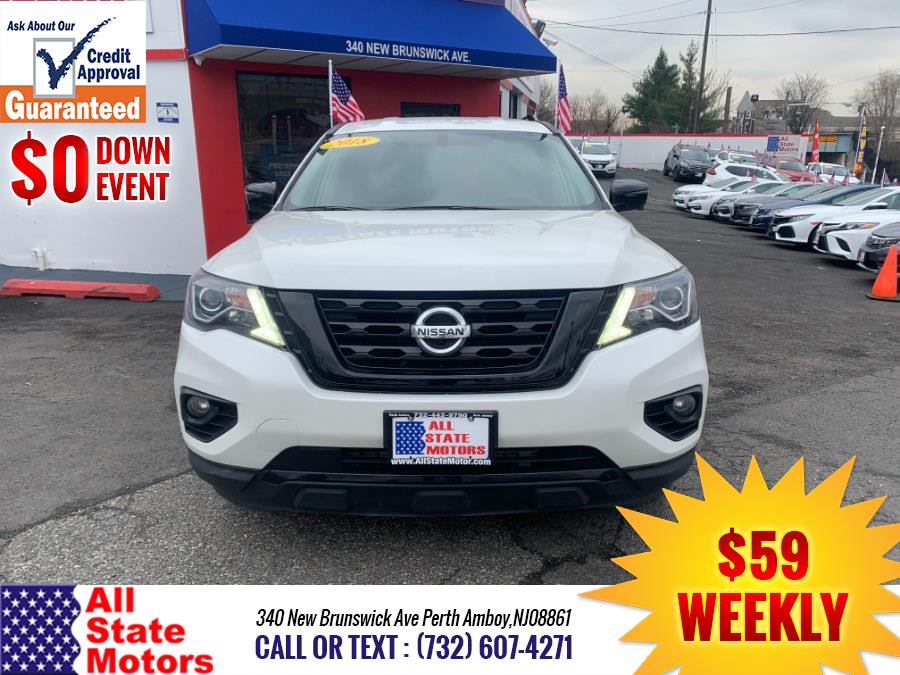 2018 Nissan Pathfinder 4x4 SL, available for sale in Perth Amboy, New Jersey | All State Motor Inc. Perth Amboy, New Jersey 2018 Nissan Pathfinder 4x4 SL, available for sale in Perth Amboy, New Jersey | All State Motor Inc. Perth Amboy, New Jersey
