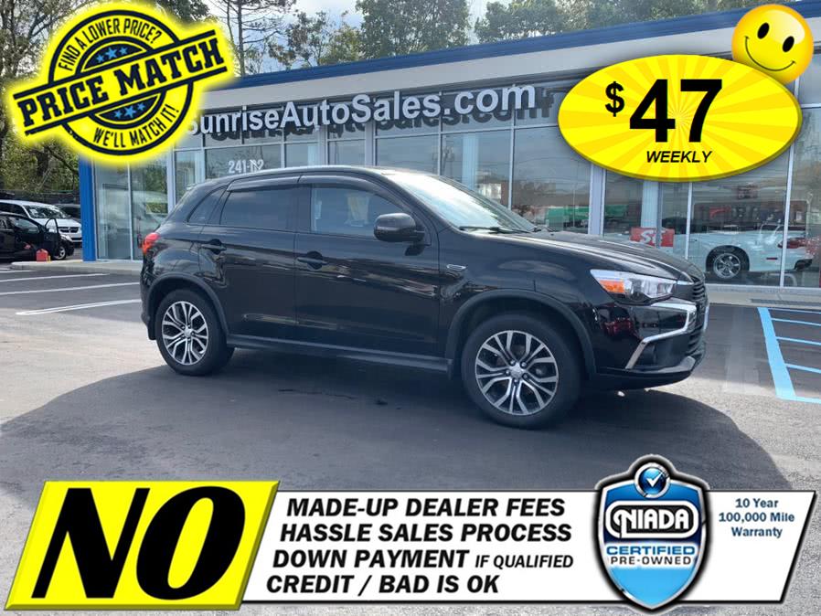 Used Mitsubishi Outlander Sport AWC 4dr CVT 2.4 ES 2016 | Sunrise Auto Sales of Elmont. Elmont, New York Used Mitsubishi Outlander Sport AWC 4dr CVT 2.4 ES 2016 | Sunrise Auto Sales of Elmont. Elmont, New York