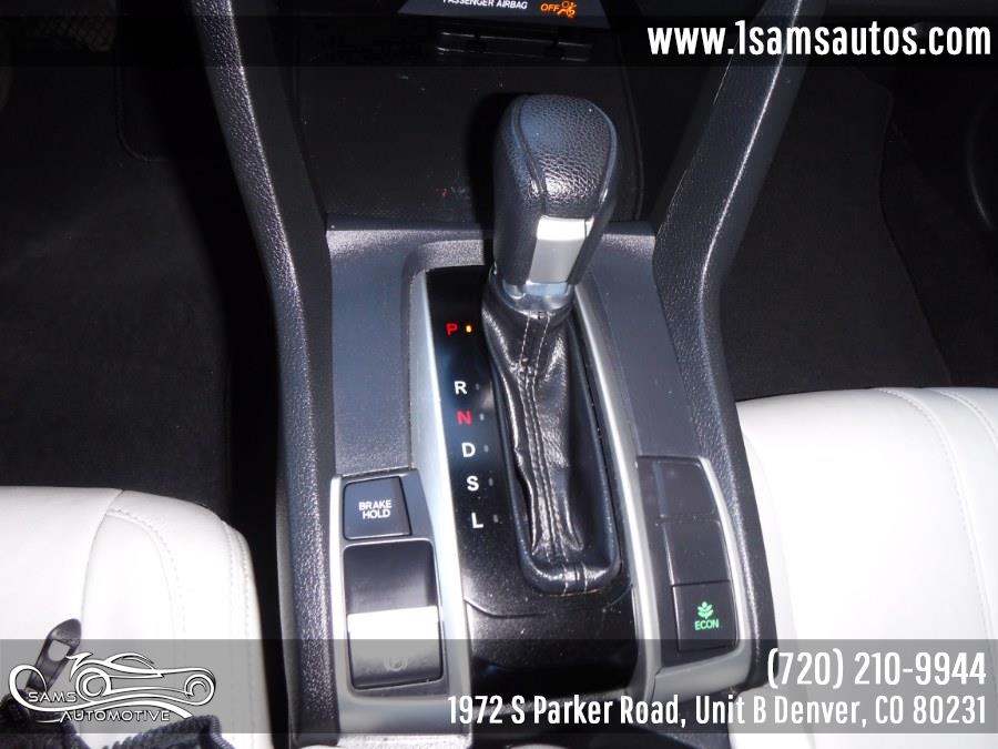 2016 Honda Civic Sedan 4dr CVT EX w/Honda Sensing, available for sale in Denver, Colorado | Sam's Automotive. Denver, Colorado 2016 Honda Civic Sedan 4dr CVT EX w/Honda Sensing, available for sale in Denver, Colorado | Sam's Automotive. Denver, Colorado