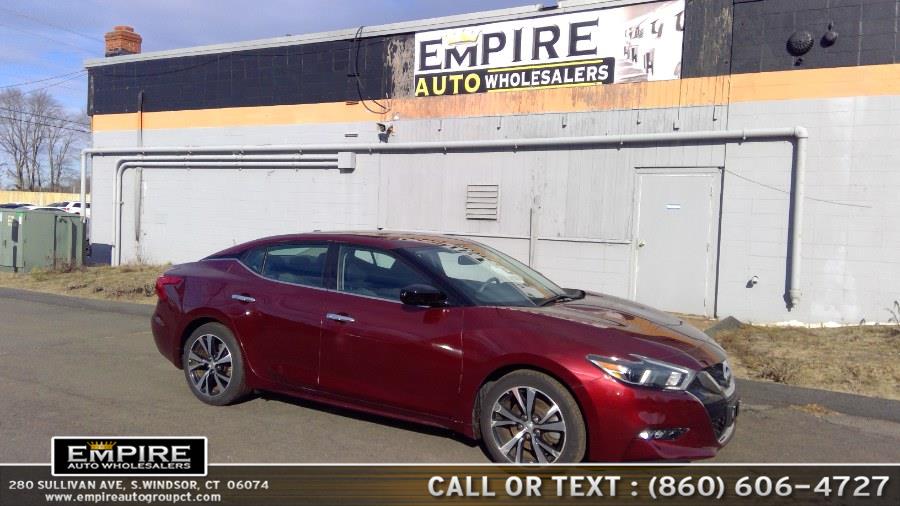 2017 Nissan Maxima SL 3.5L, available for sale in S.Windsor, Connecticut | Empire Auto Wholesalers. S.Windsor, Connecticut 2017 Nissan Maxima SL 3.5L, available for sale in S.Windsor, Connecticut | Empire Auto Wholesalers. S.Windsor, Connecticut
