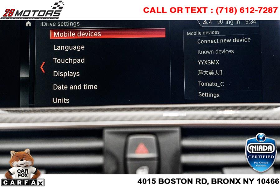 Used BMW M3 Sedan 2018 | 26 Motors Corp. Bronx, New York Used BMW M3 Sedan 2018 | 26 Motors Corp. Bronx, New York