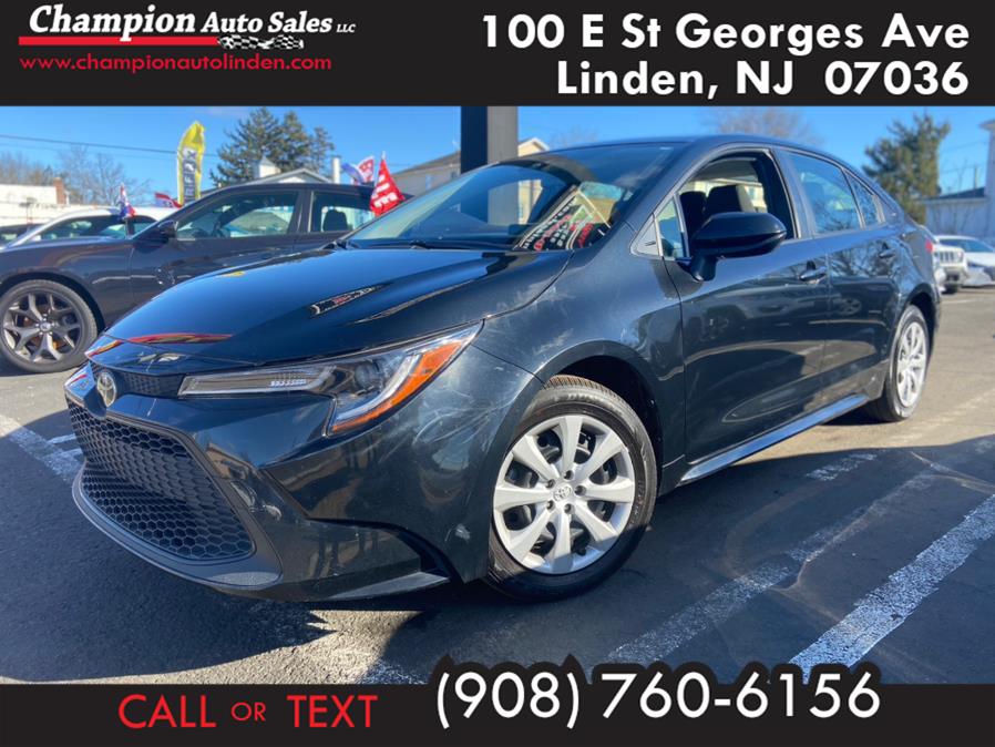 2020 Toyota Corolla LE CVT (Natl), available for sale in Linden, New Jersey | Champion Used Auto Sales. Linden, New Jersey