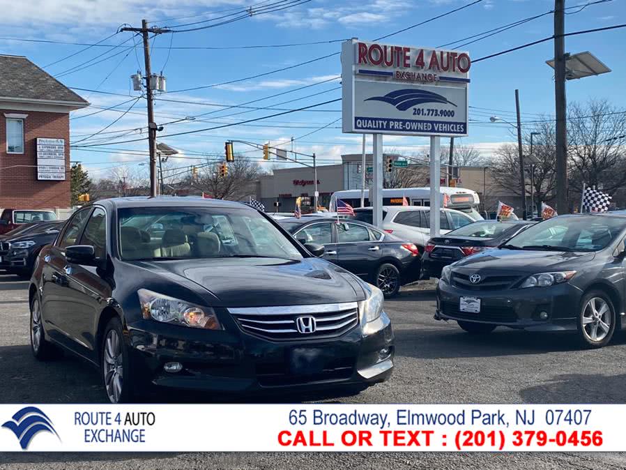Used Honda Accord Sdn 4dr V6 Auto EX-L 2012 | Route 4 Auto Exchange. Elmwood Park, New Jersey Used Honda Accord Sdn 4dr V6 Auto EX-L 2012 | Route 4 Auto Exchange. Elmwood Park, New Jersey