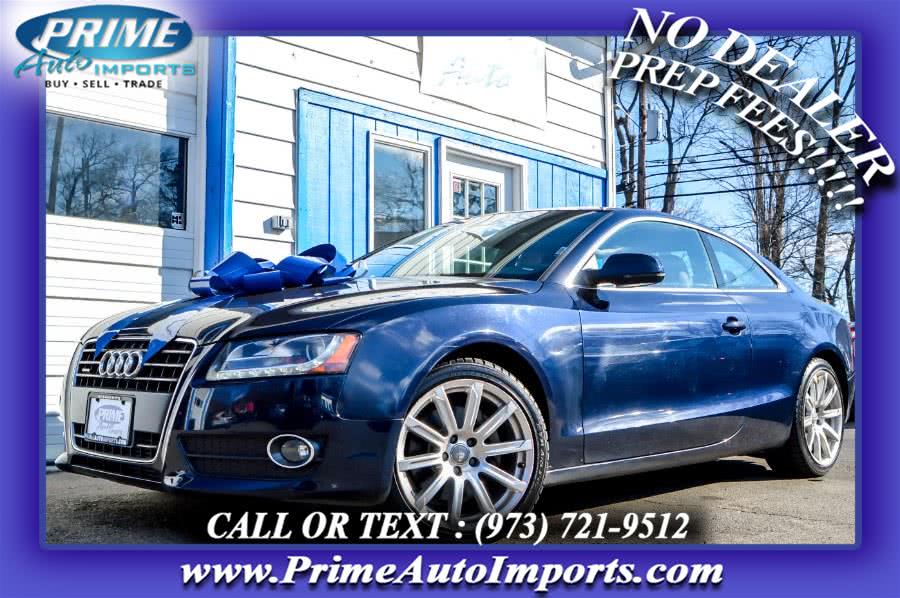 2011 Audi A5 2dr Cpe Auto quattro 2.0T Premium Plus, available for sale in Bloomingdale, New Jersey | Prime Auto Imports. Bloomingdale, New Jersey