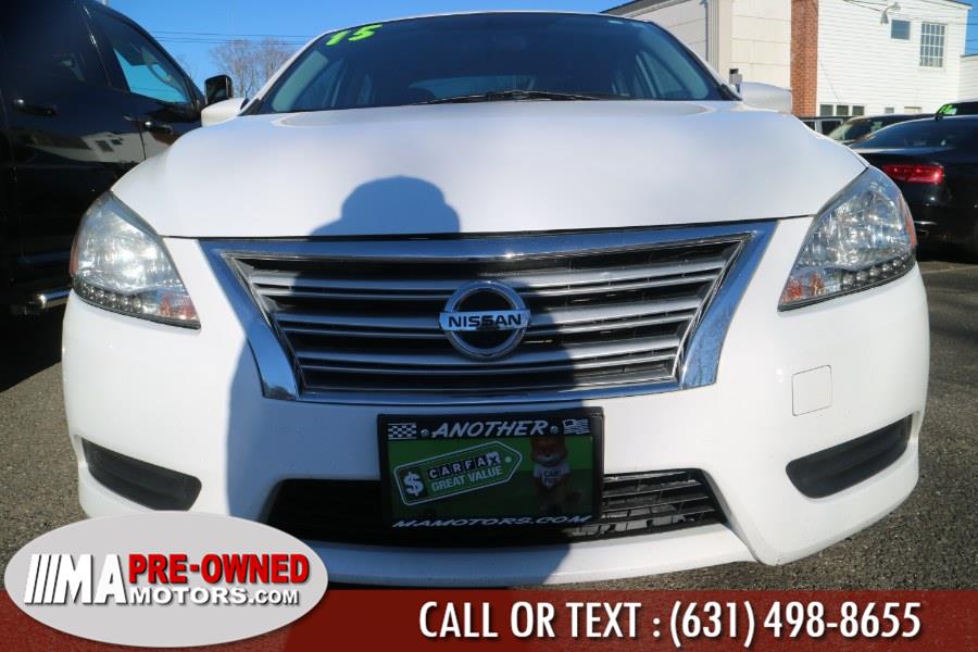 2015 Nissan Sentra 4dr Sdn I4 CVT S, available for sale in Huntington Station, New York | M & A Motors. Huntington Station, New York 2015 Nissan Sentra 4dr Sdn I4 CVT S, available for sale in Huntington Station, New York | M & A Motors. Huntington Station, New York