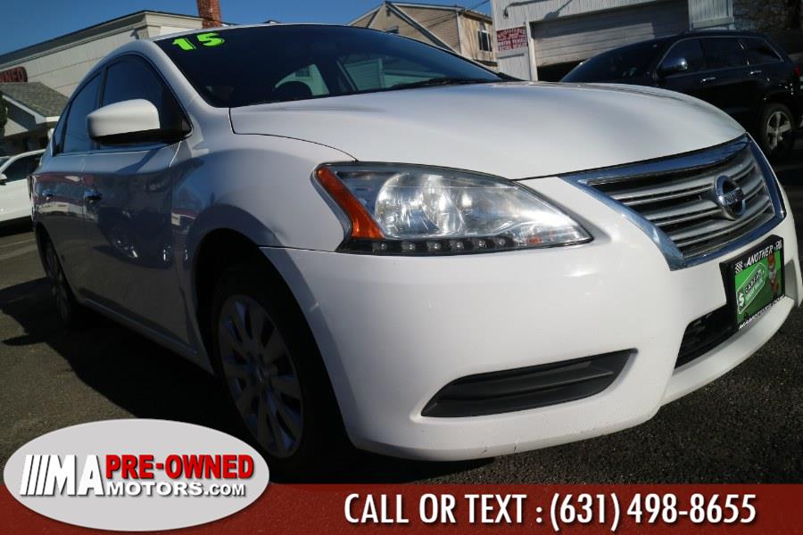 2015 Nissan Sentra 4dr Sdn I4 CVT S, available for sale in Huntington Station, New York | M & A Motors. Huntington Station, New York 2015 Nissan Sentra 4dr Sdn I4 CVT S, available for sale in Huntington Station, New York | M & A Motors. Huntington Station, New York