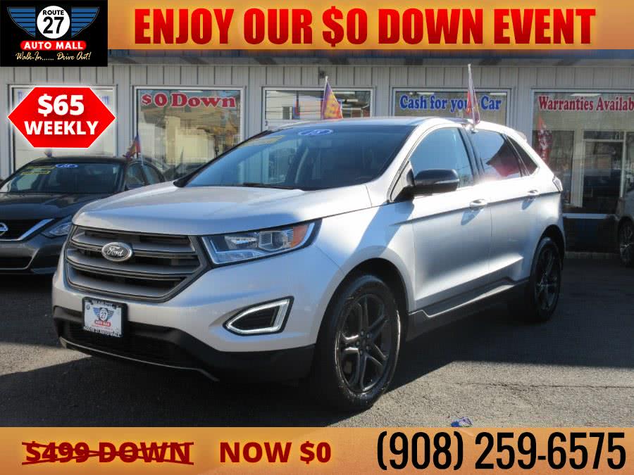 2018 Ford Edge SEL AWD, available for sale in Linden, New Jersey | Route 27 Auto Mall. Linden, New Jersey 2018 Ford Edge SEL AWD, available for sale in Linden, New Jersey | Route 27 Auto Mall. Linden, New Jersey