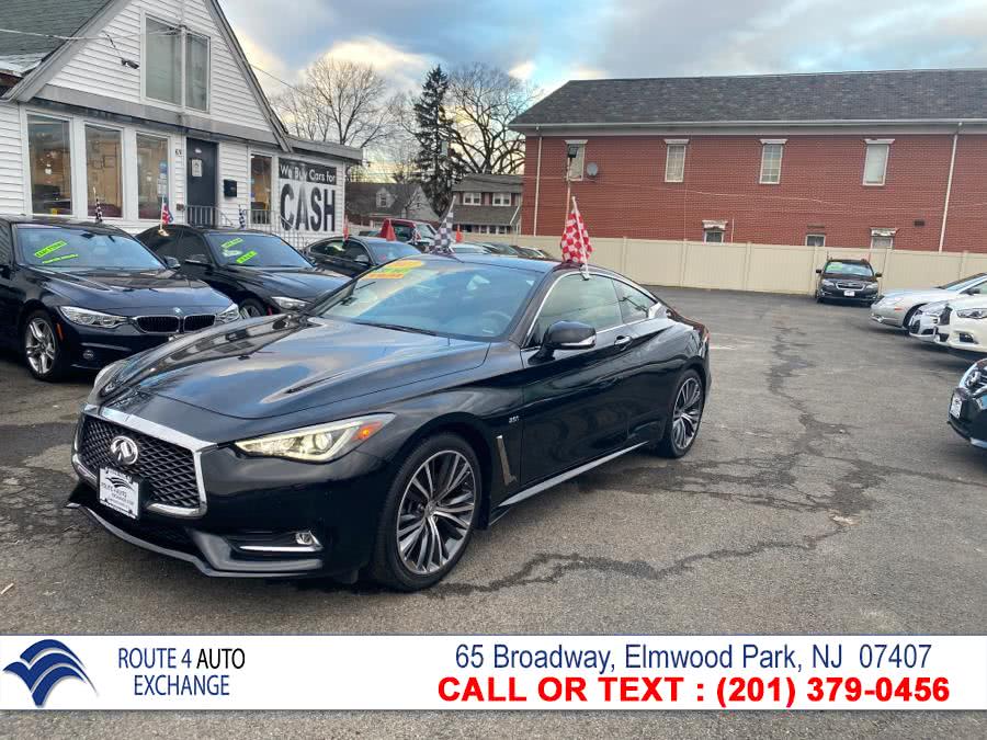 Used INFINITI Q60 2.0t AWD 2017 | Route 4 Auto Exchange. Elmwood Park, New Jersey Used INFINITI Q60 2.0t AWD 2017 | Route 4 Auto Exchange. Elmwood Park, New Jersey