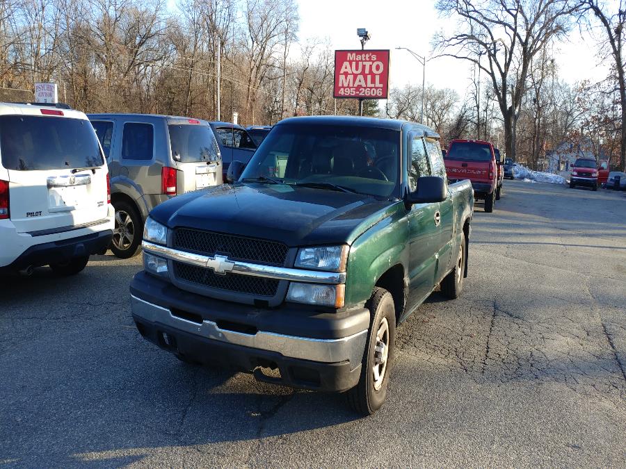 2003 Chevrolet Silverado 1500 Ext Cab 143.5" WB 4WD, available for sale in Chicopee, Massachusetts | Matts Auto Mall LLC. Chicopee, Massachusetts