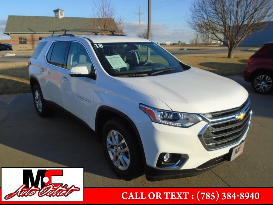 2018 Chevrolet Traverse FWD 4dr LT Cloth w/1LT, available for sale in Colby, Kansas | M C Auto Outlet Inc. Colby, Kansas 2018 Chevrolet Traverse FWD 4dr LT Cloth w/1LT, available for sale in Colby, Kansas | M C Auto Outlet Inc. Colby, Kansas