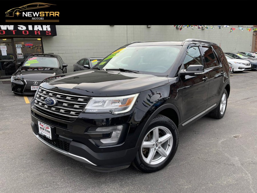 2017 Ford Explorer XLT 4WD Panorama Sunroof, available for sale in Peabody, Massachusetts | New Star Motors. Peabody, Massachusetts