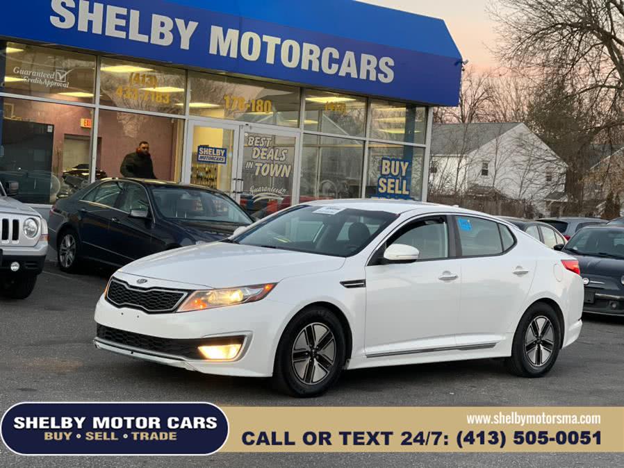 2012 Kia Optima 4dr Sdn 2.4L Auto Hybrid, available for sale in Springfield, Massachusetts | Shelby Motor Cars. Springfield, Massachusetts