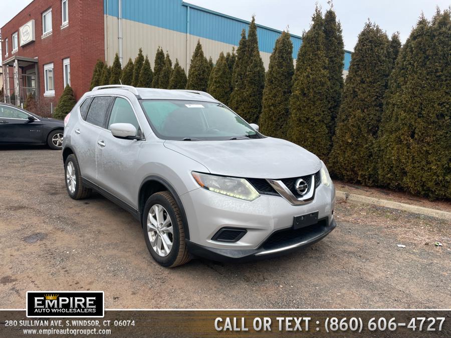 2015 Nissan Rogue AWD 4dr S, available for sale in S.Windsor, Connecticut | Empire Auto Wholesalers. S.Windsor, Connecticut