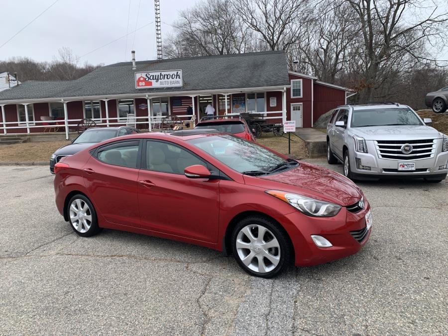 2013 Hyundai Elantra 4dr Sdn Auto Limited, available for sale in Old Saybrook, Connecticut | Saybrook Auto Barn. Old Saybrook, Connecticut