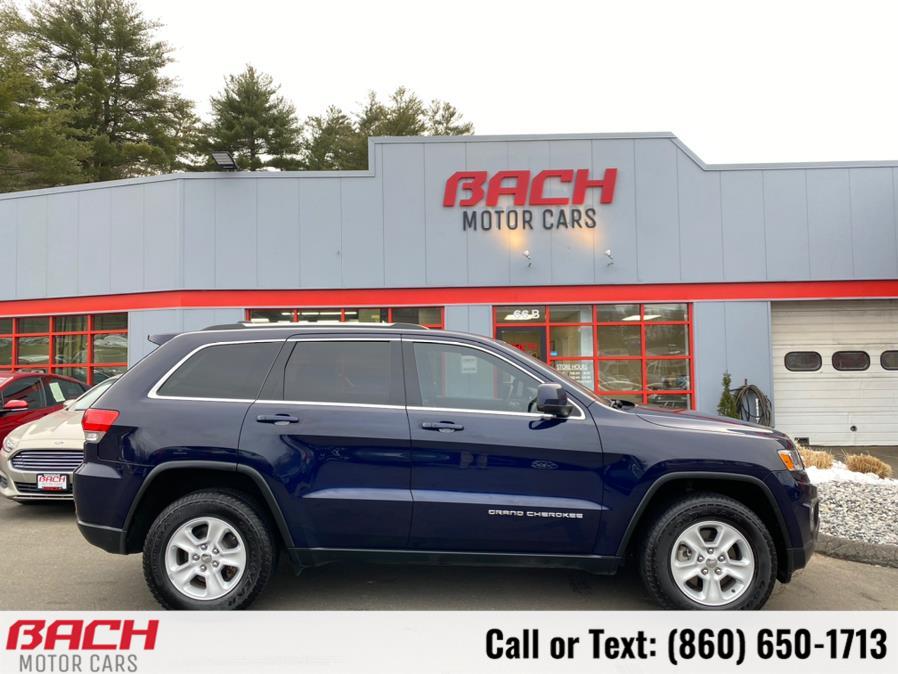 2015 Jeep Grand Cherokee 4WD 4dr Laredo, available for sale in Canton , Connecticut | Bach Motor Cars. Canton , Connecticut