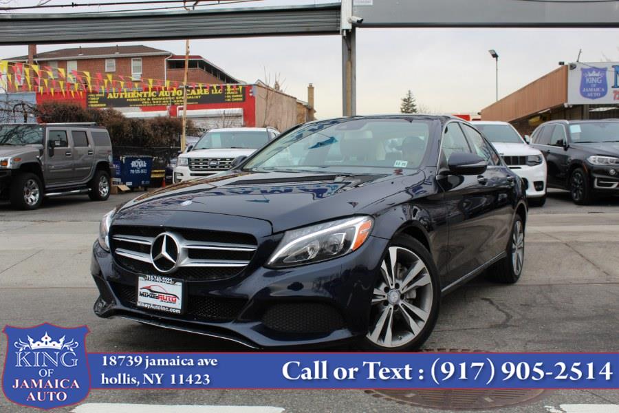 2017 Mercedes-Benz C-Class C 300 4MATIC Sedan with Luxury Pkg, available for sale in Hollis, New York | King of Jamaica Auto Inc. Hollis, New York